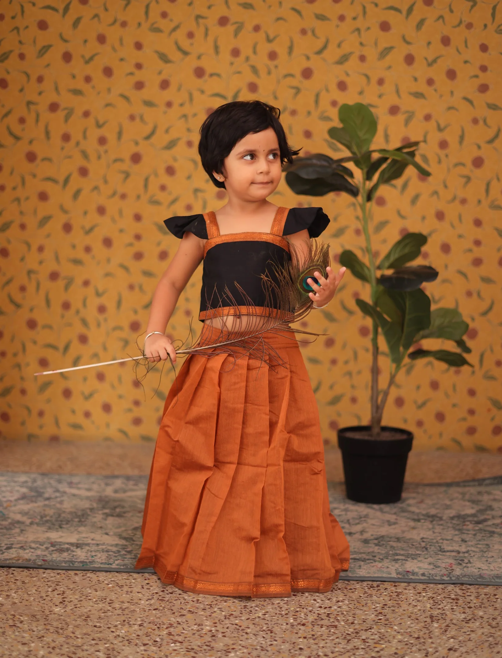 Aakriti - Crop top and skirt - Image 2