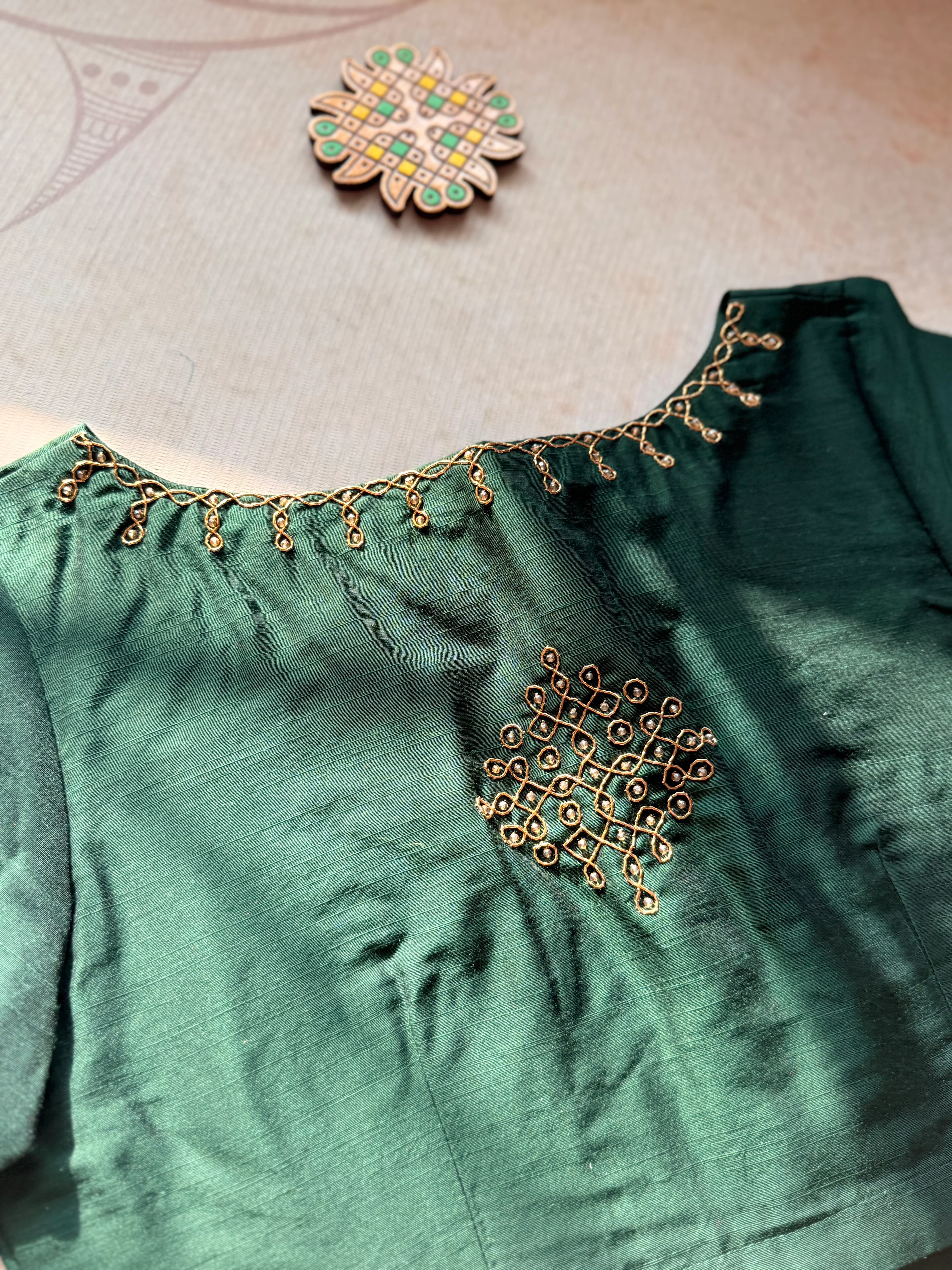 Aari work blouse - Image 6