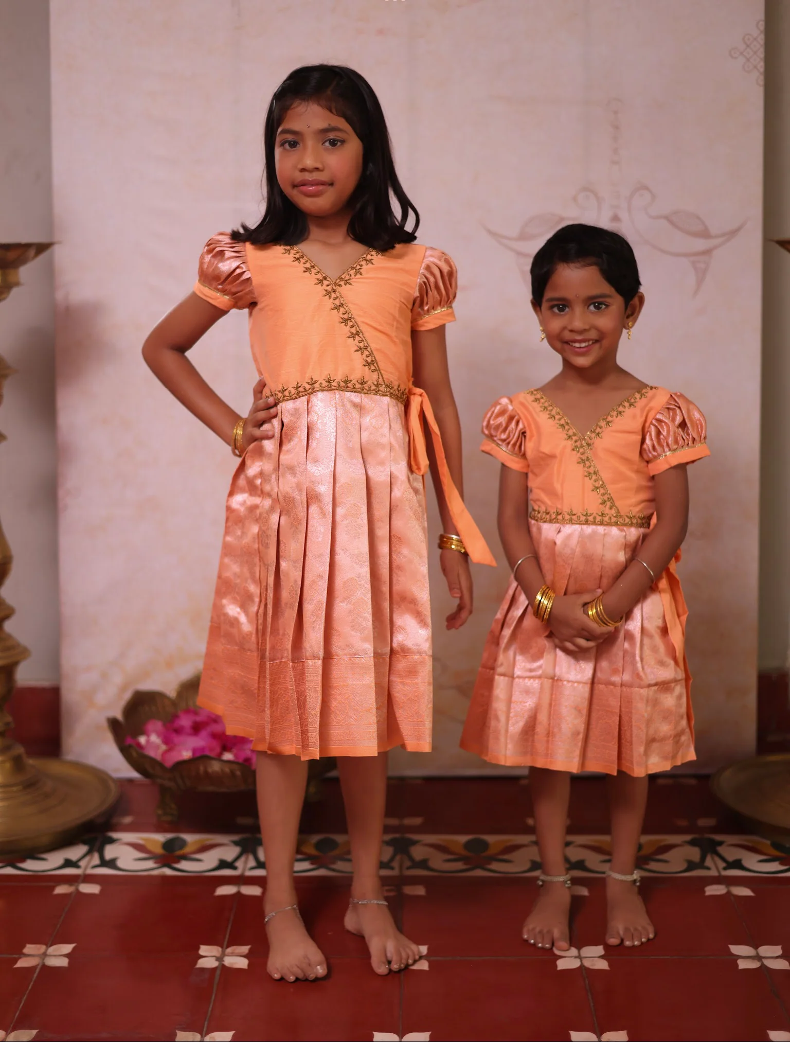 Banarasi Kids Frock - Express - Image 3
