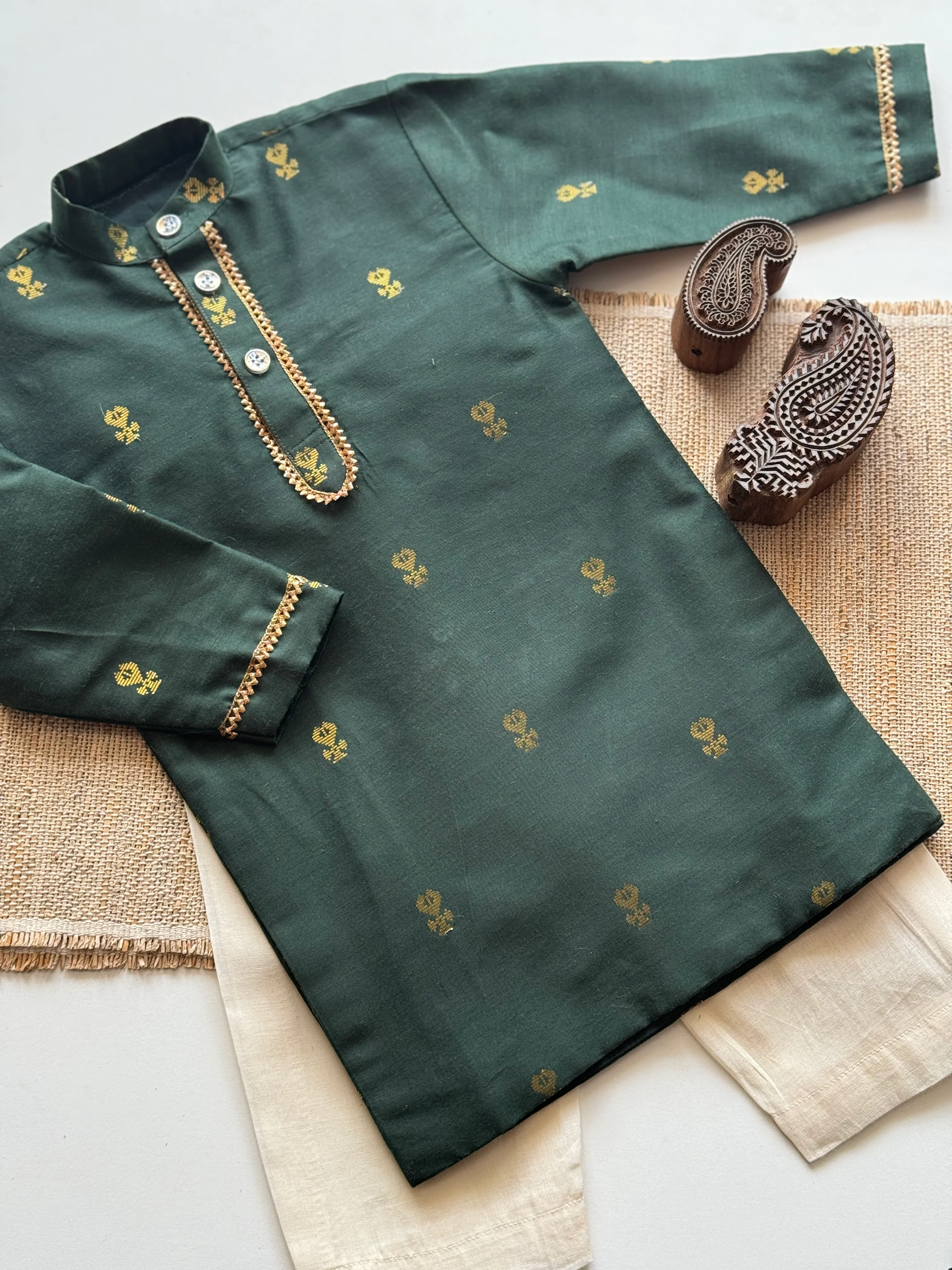 Boys - Kurta Set Onam FastTrack - Image 2