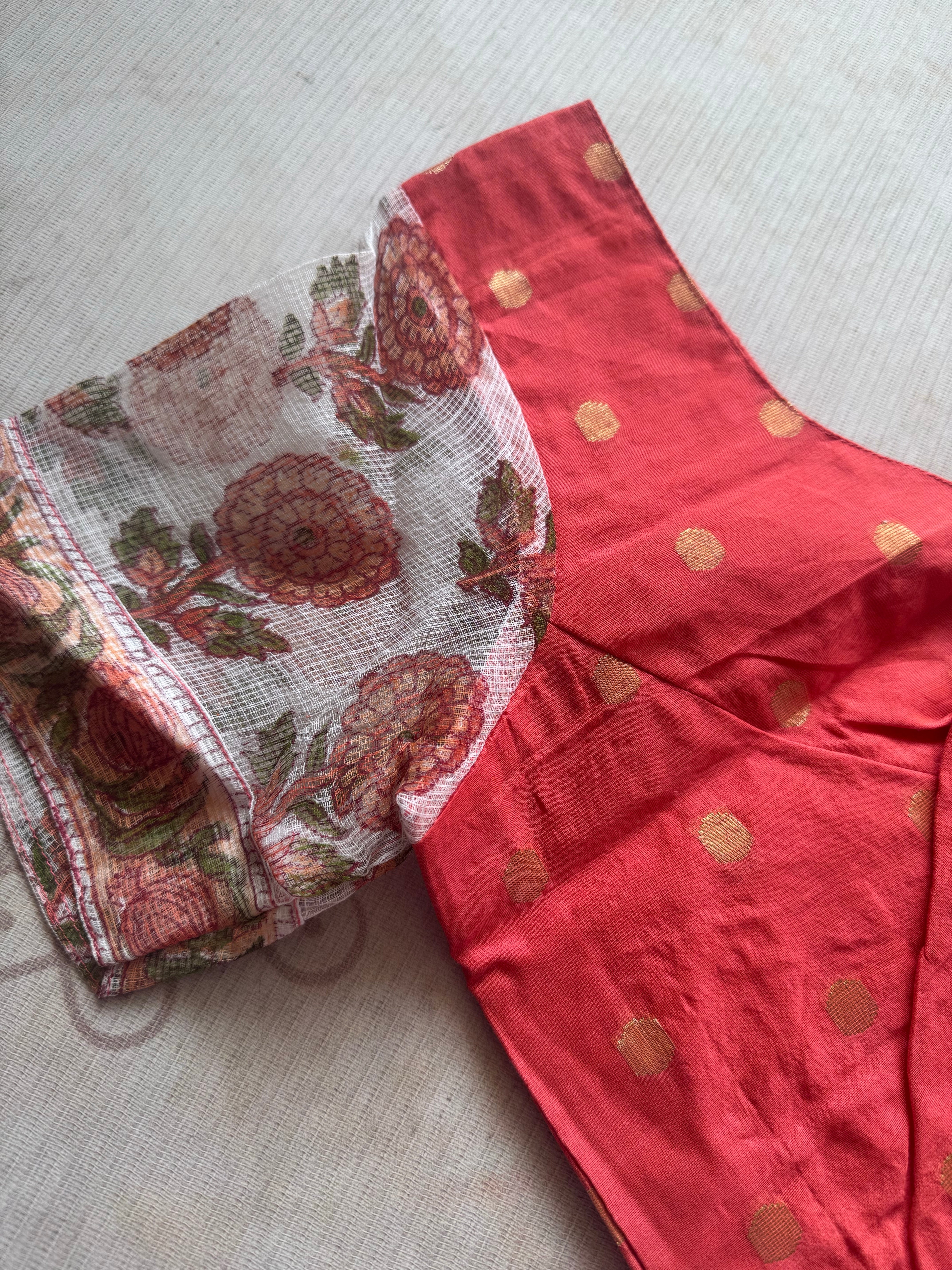 Zari polka Blouse - Express - Image 3