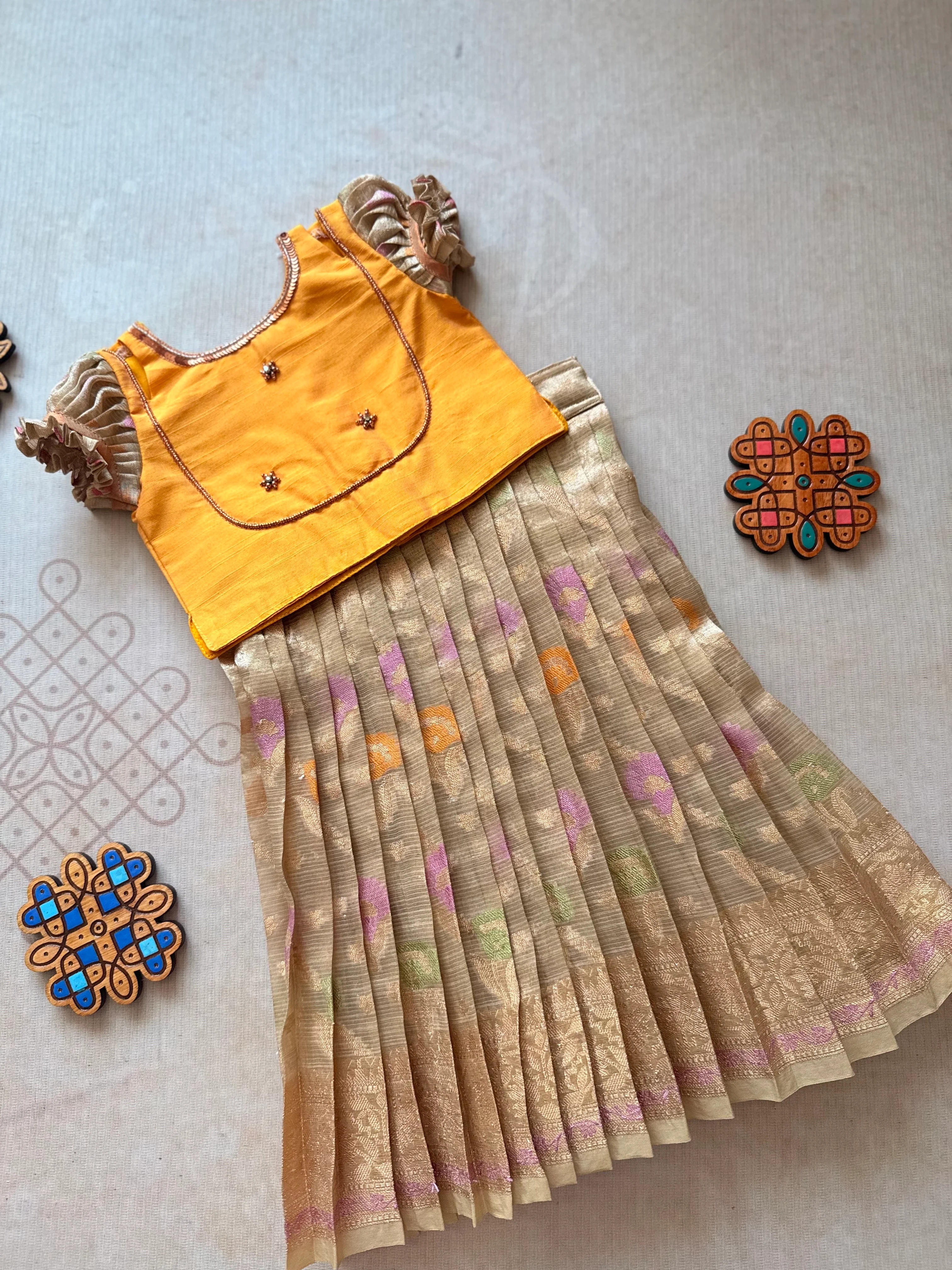 Devira - Kids Crop top and Skirt - Image 2