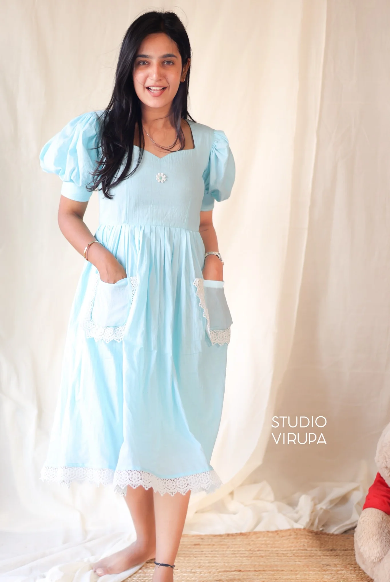 Soft Cotton Dress (Gulabi Collection) - Image 3