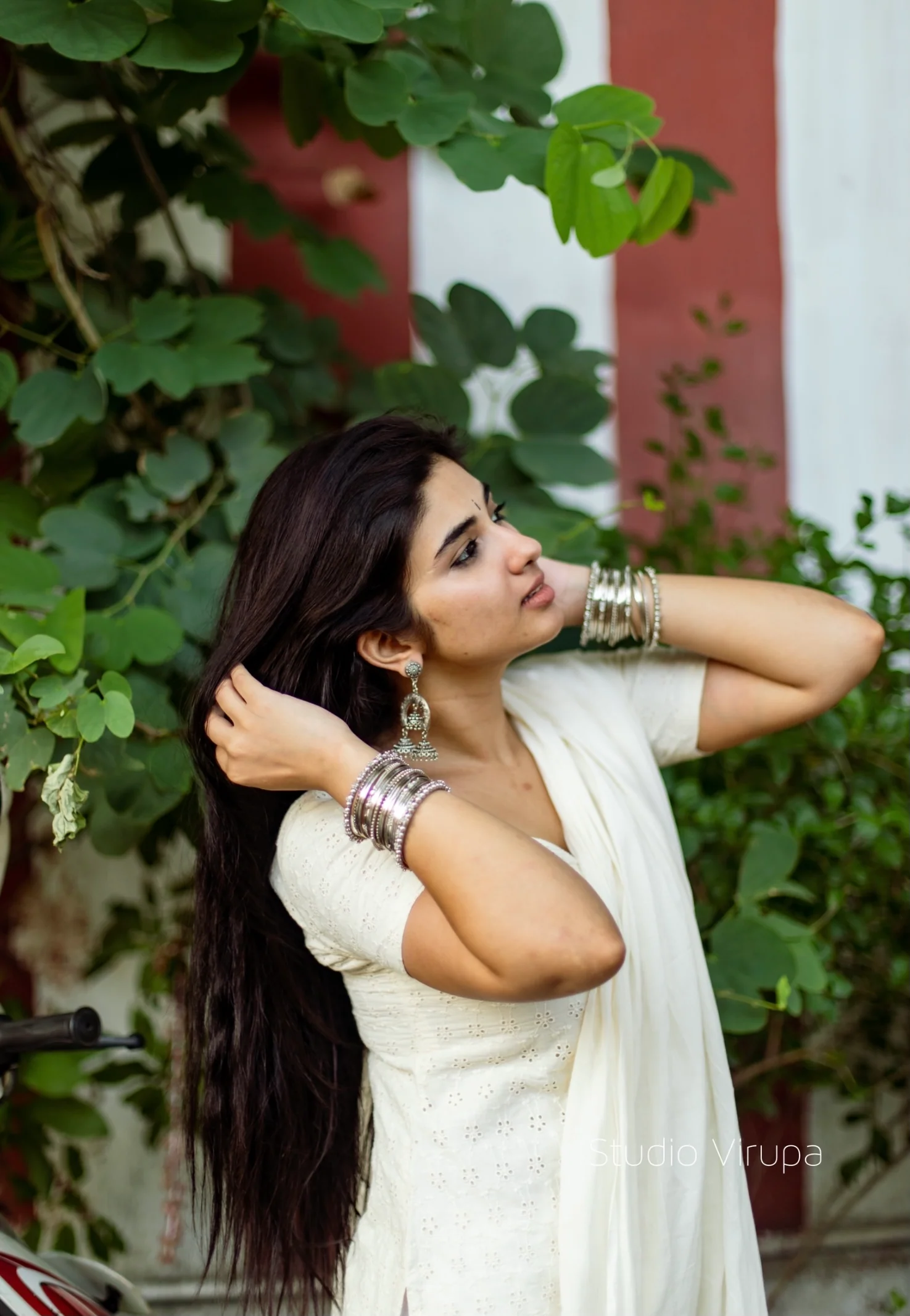 Hakoba - Kurta + Duppatta (Onam Collection) - Image 2