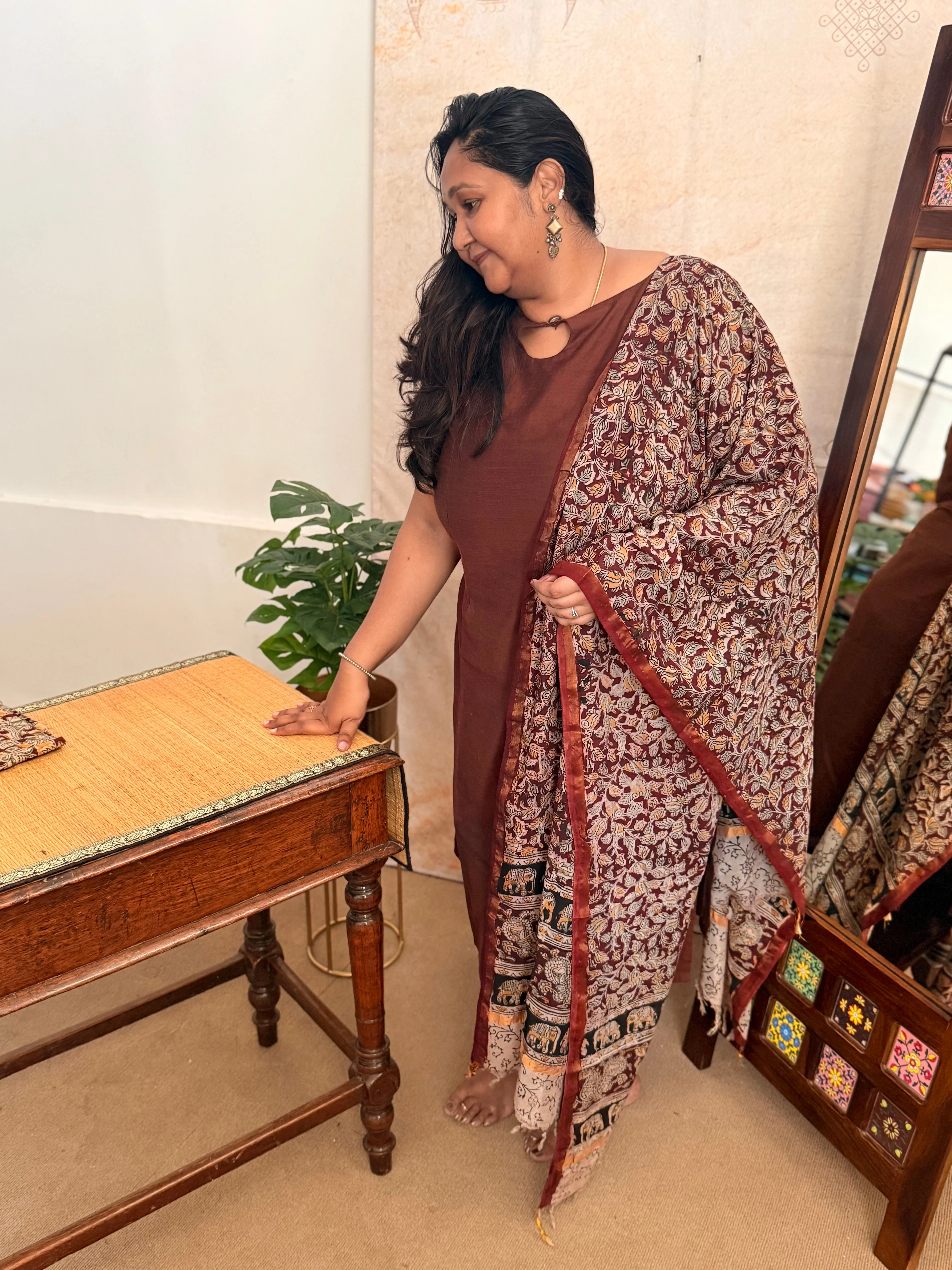 Kalamkari Dupatta - Image 2