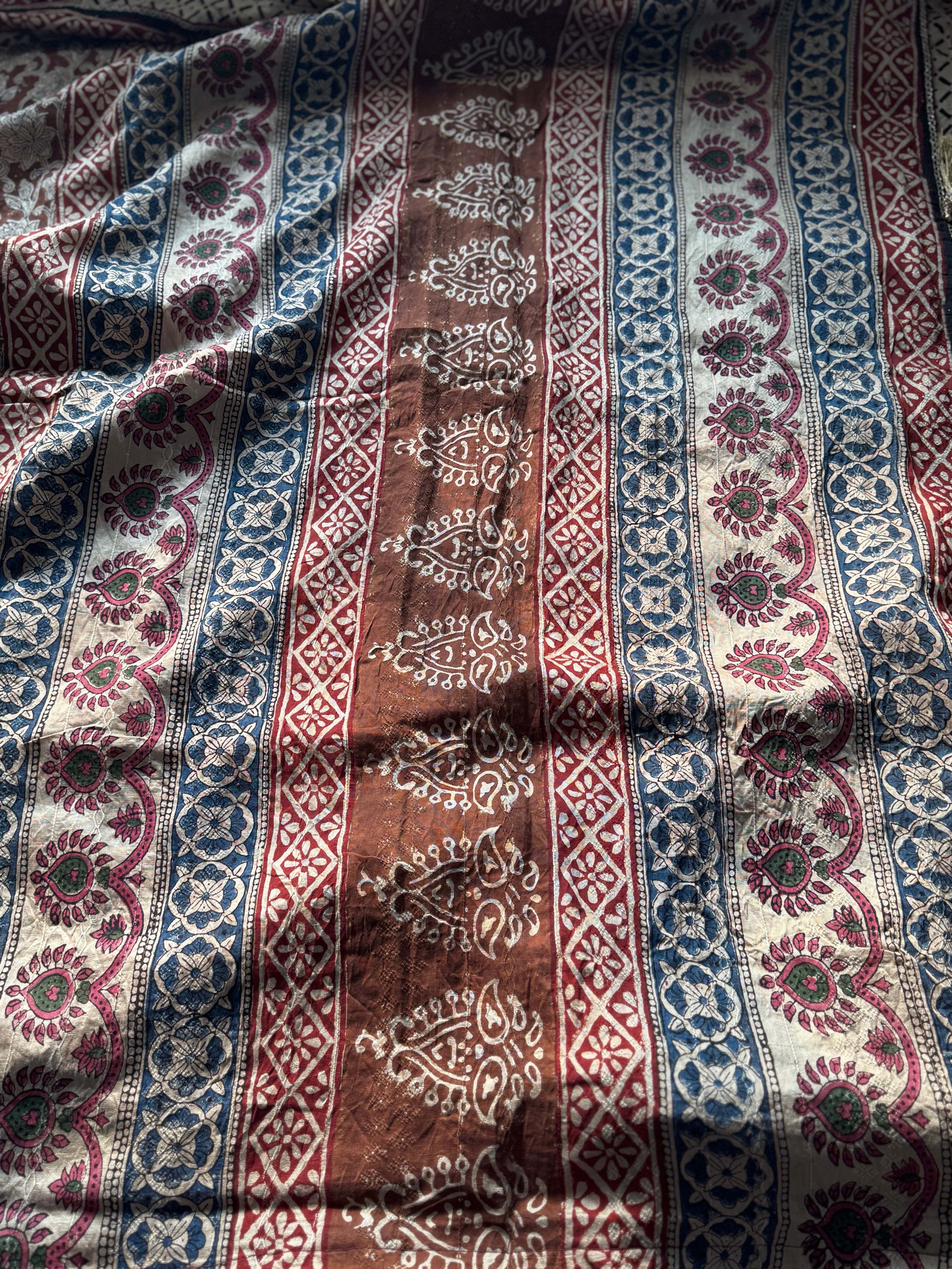 Chanderi Kalamkari Saree - Image 3