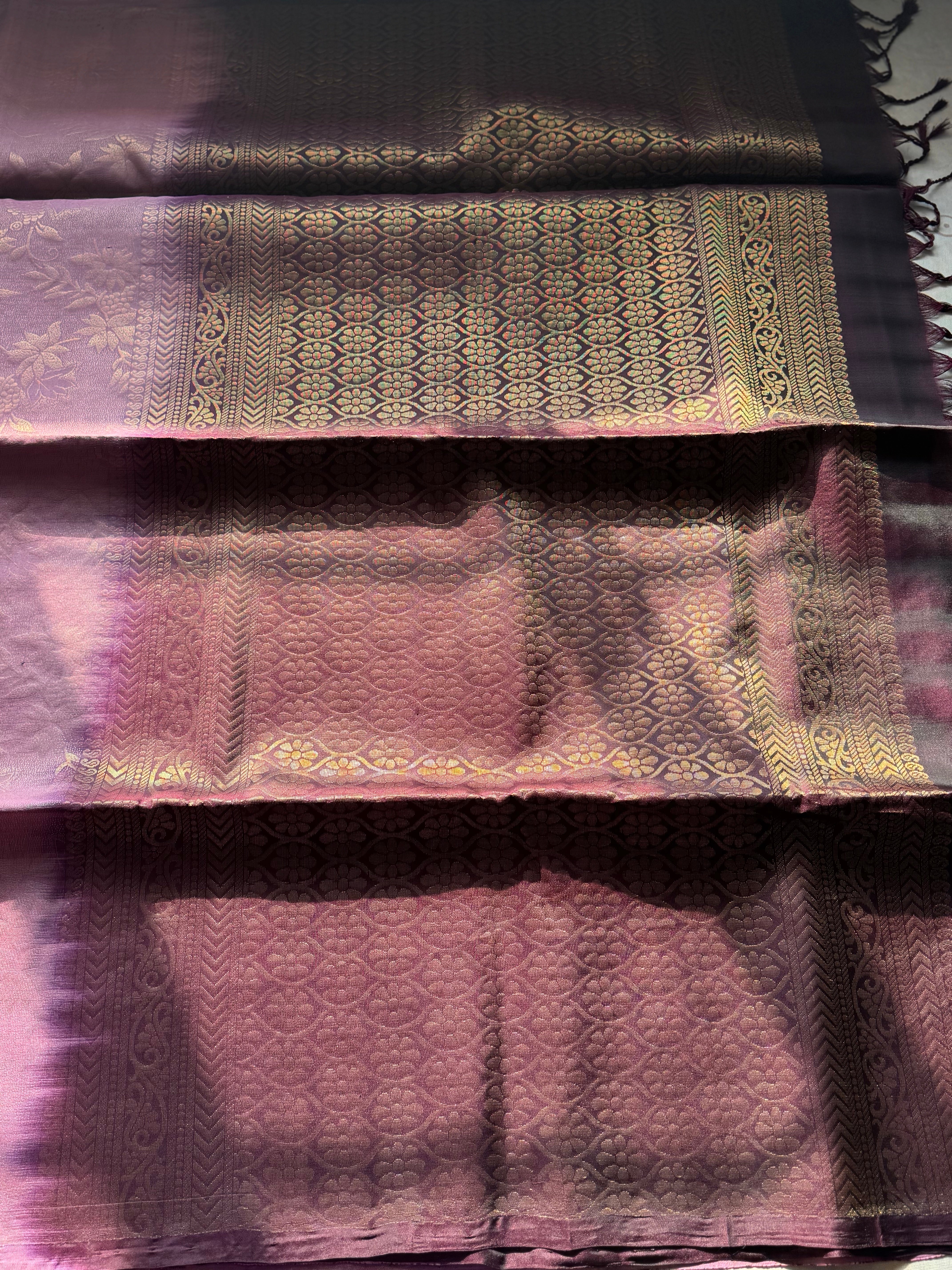 Kanjivaram Pure Soft Silk Saree - Image 3
