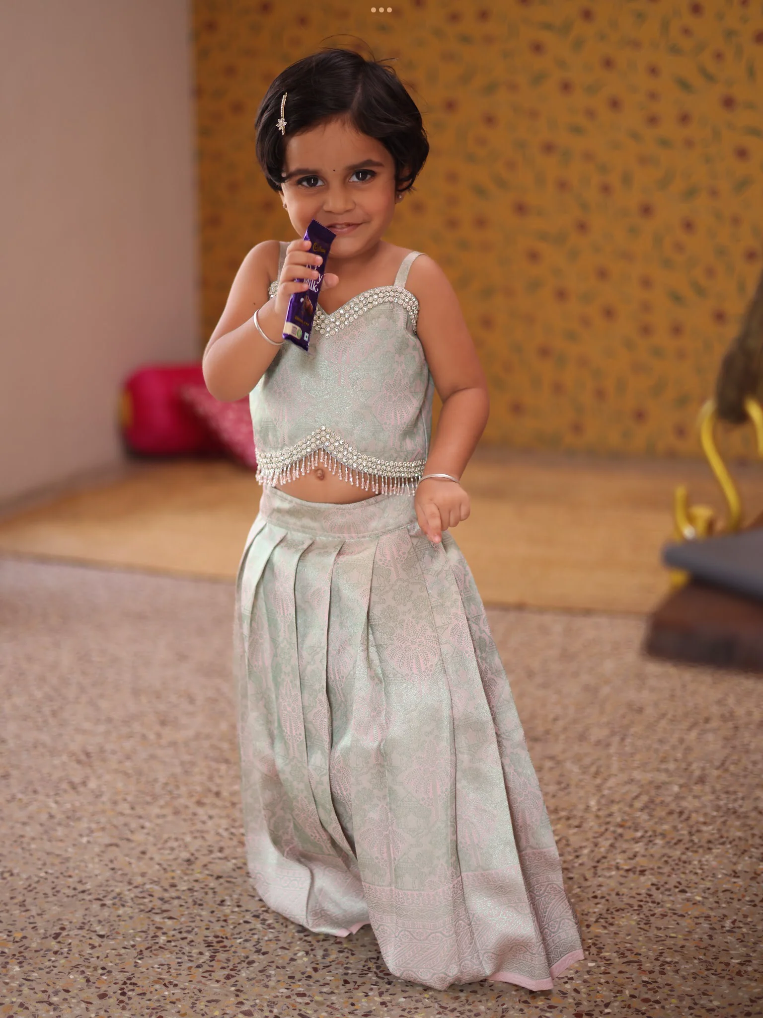 Kids Crop Top and Skirt - Express
