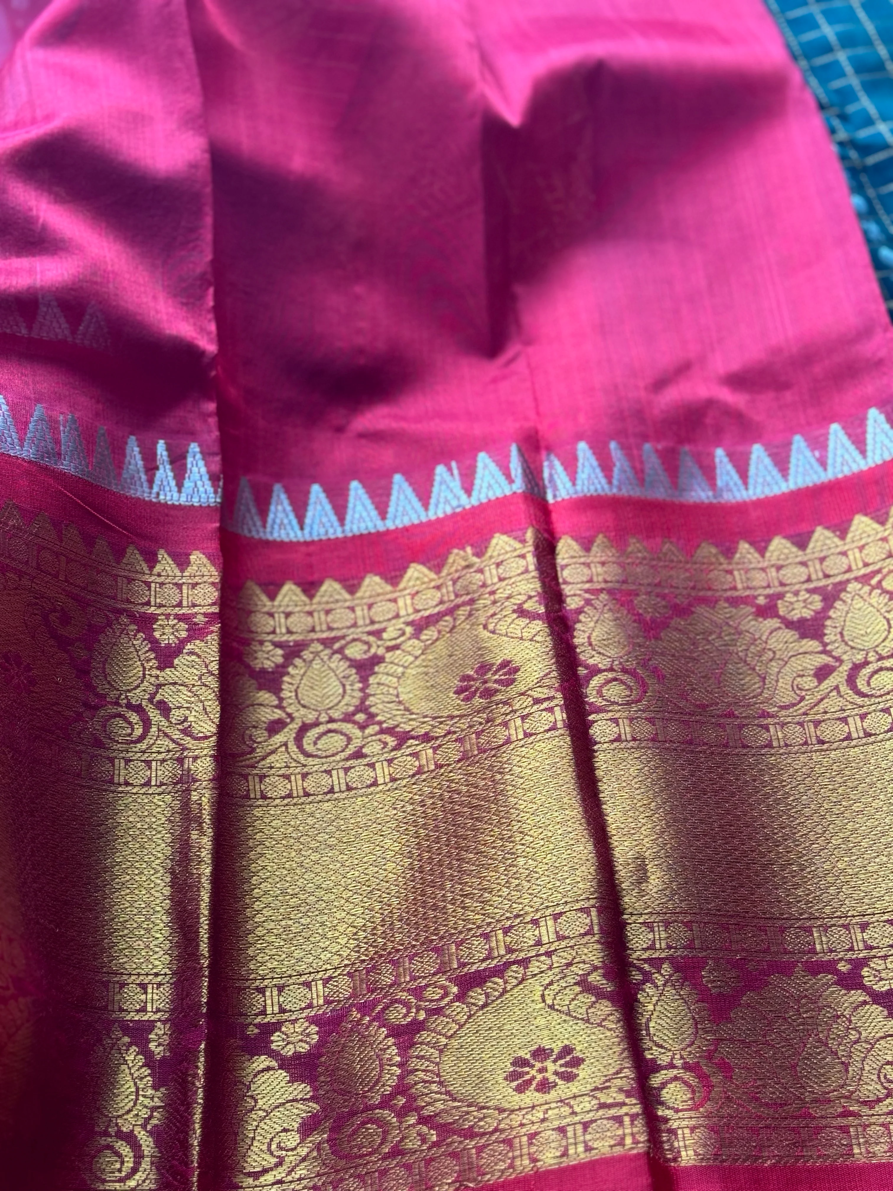 Kuppadam Silk Cotton Saree - Image 5