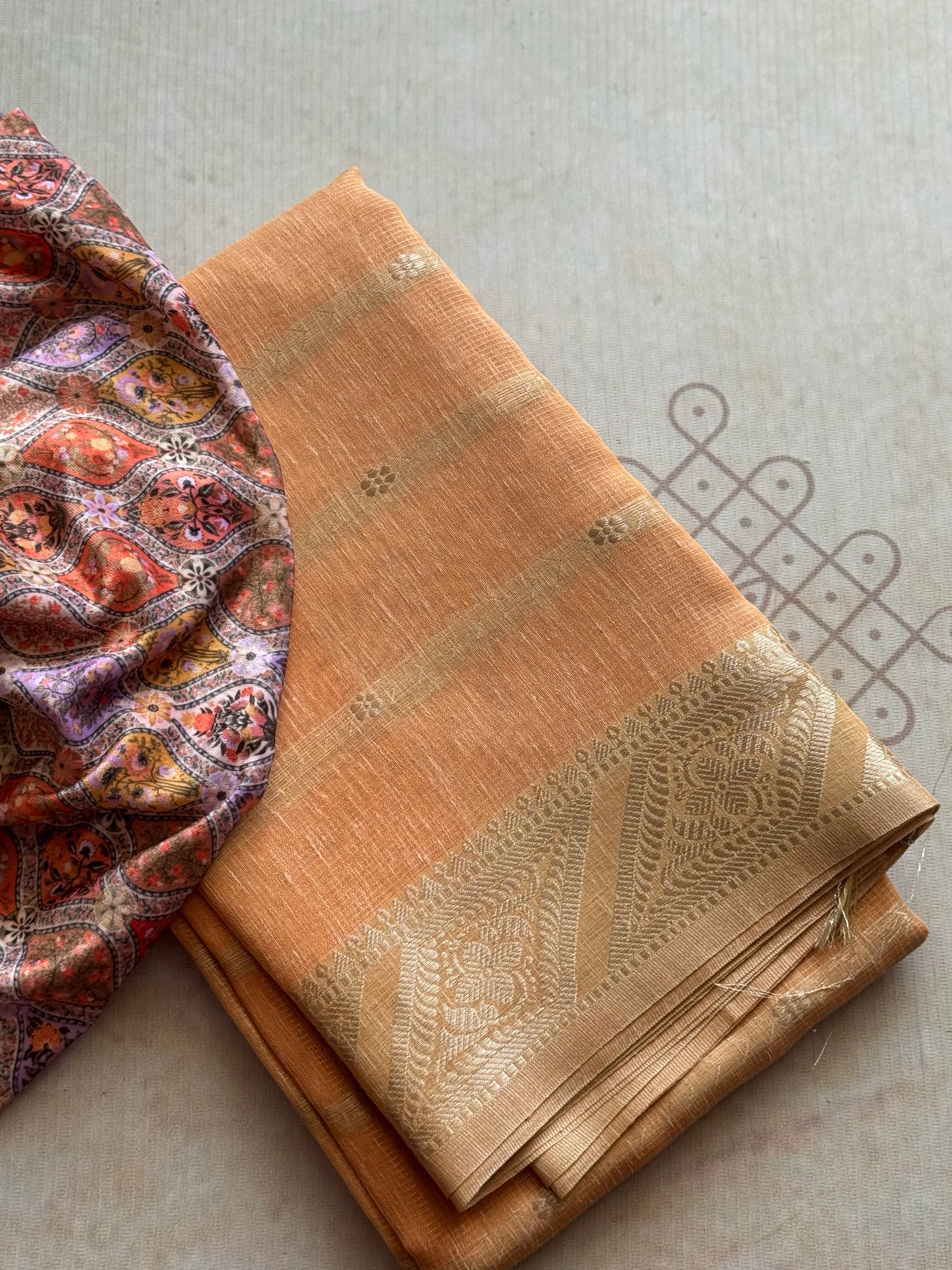 Ciranya Linen - Kora Saree