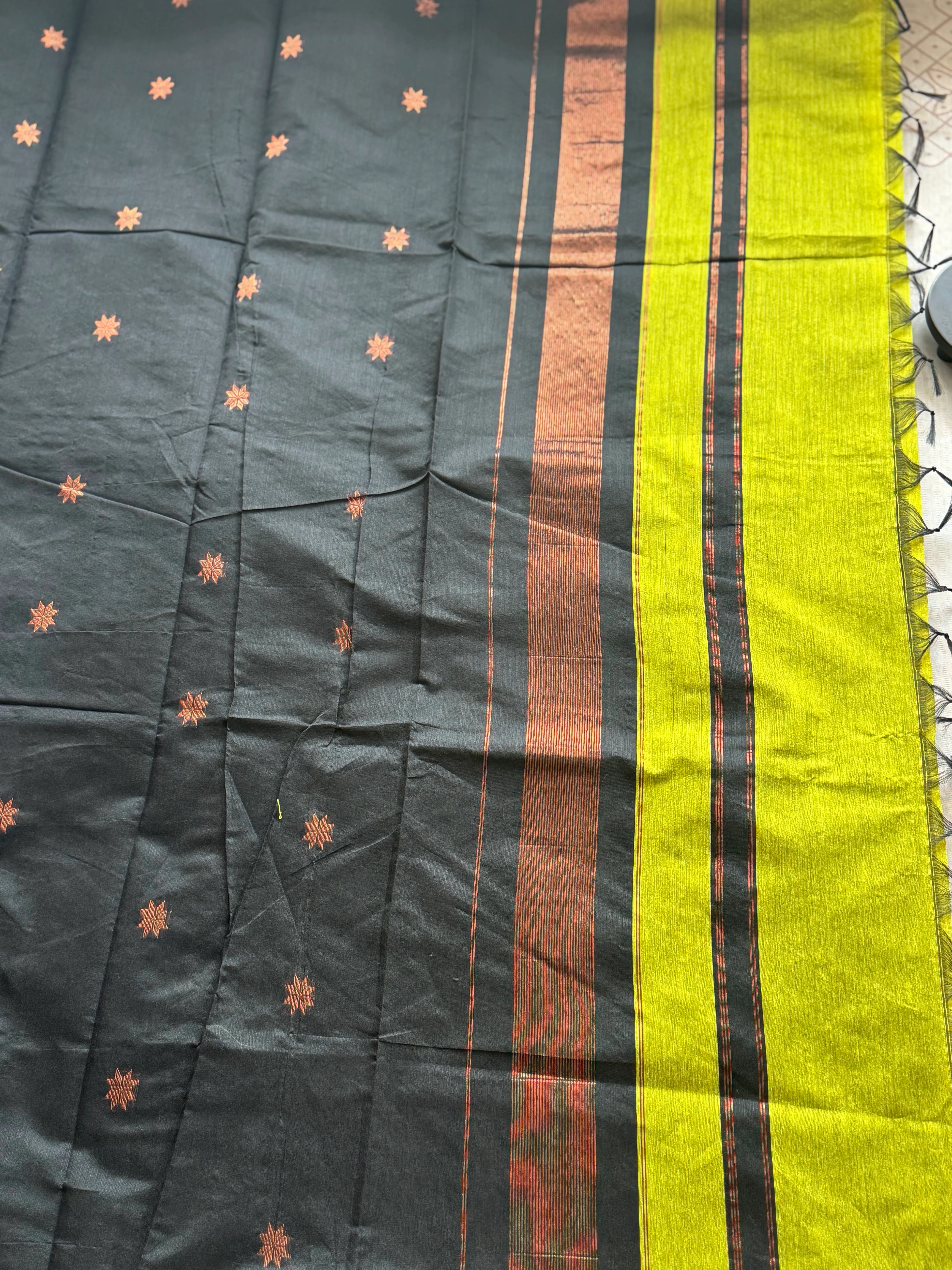 Maheshwari Silk Cotton Saree - Image 4