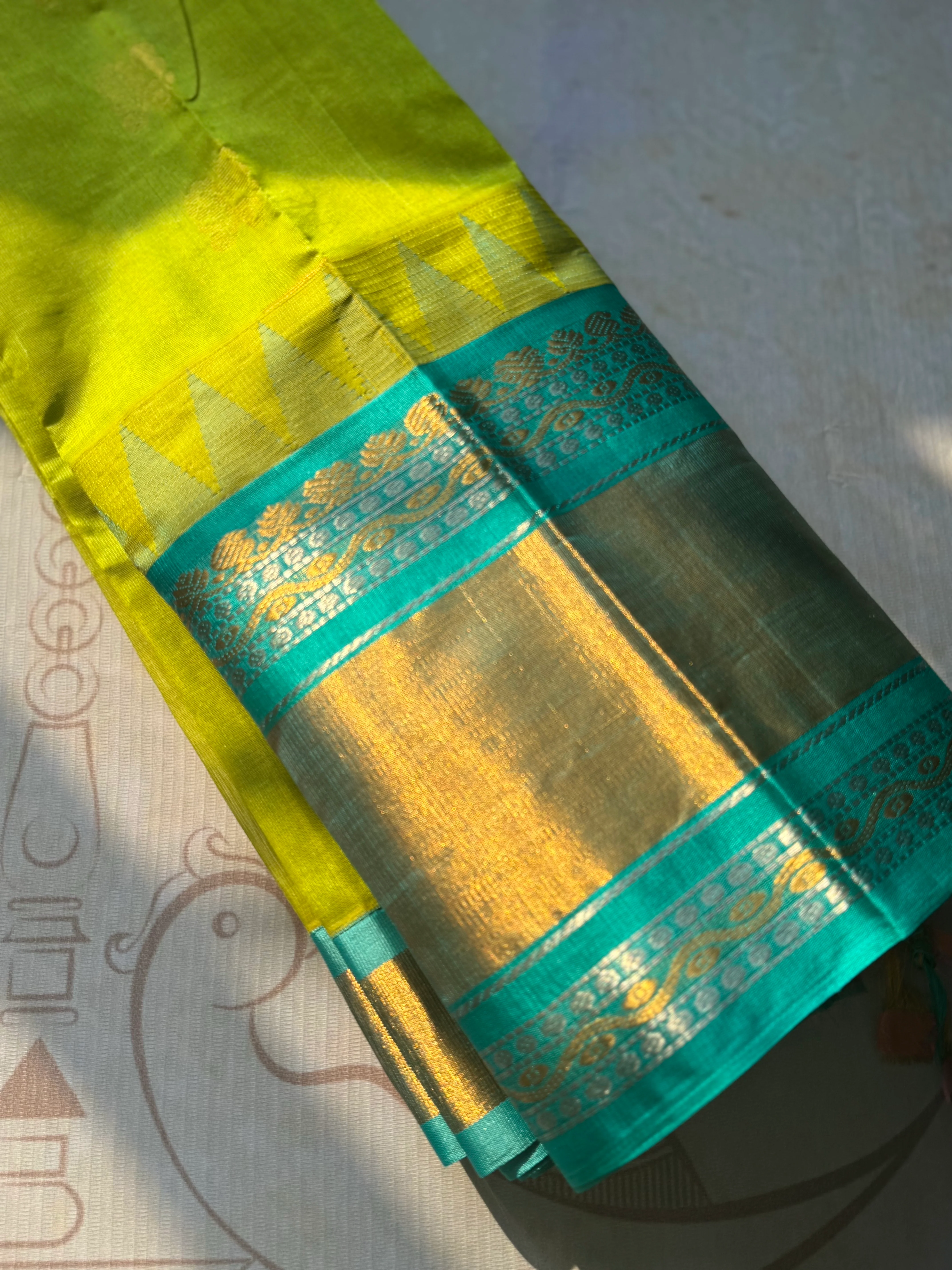 Kanchi Silk Cotton Saree - Image 2