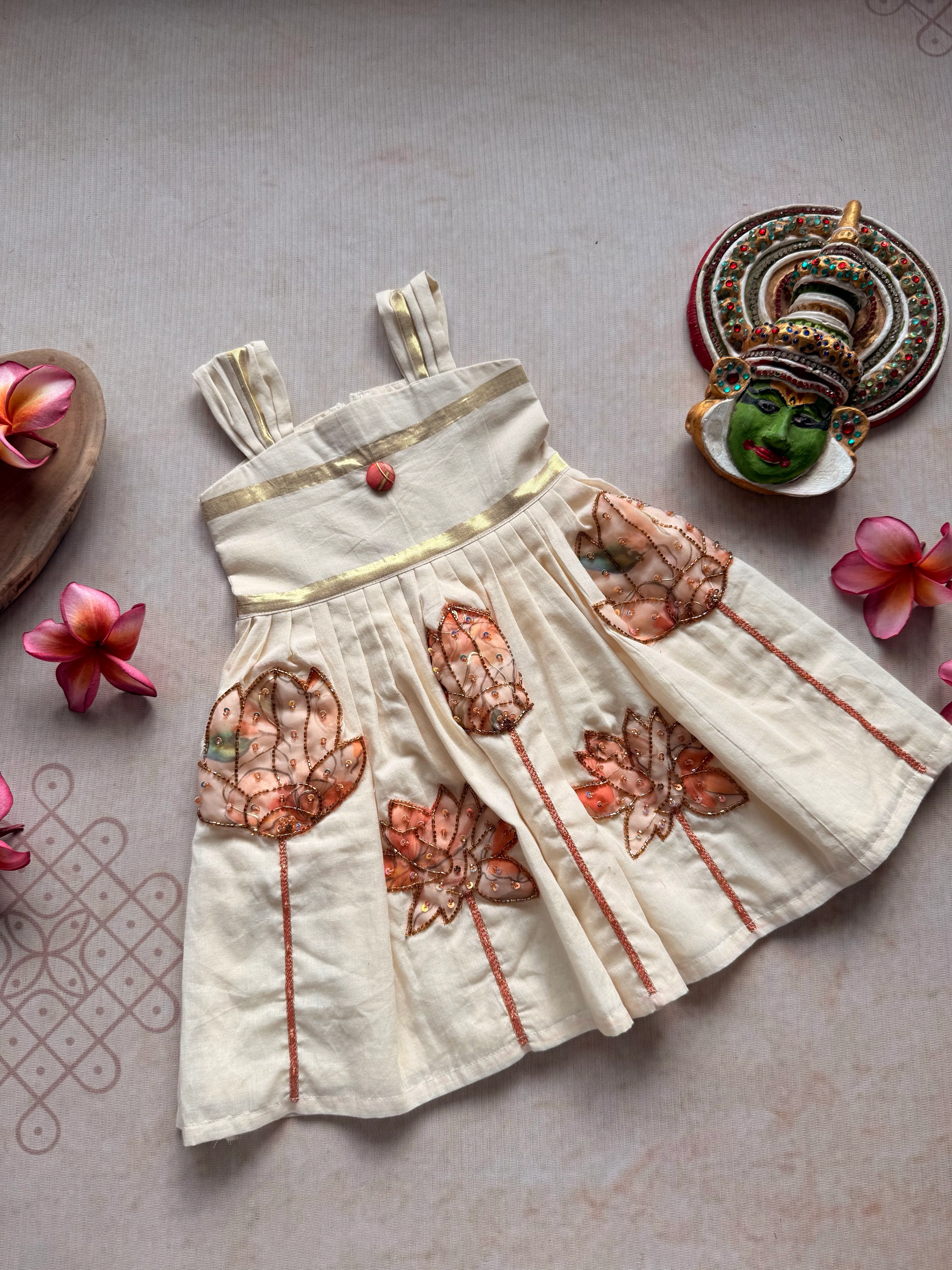 Padmam Frock - Onam Edit