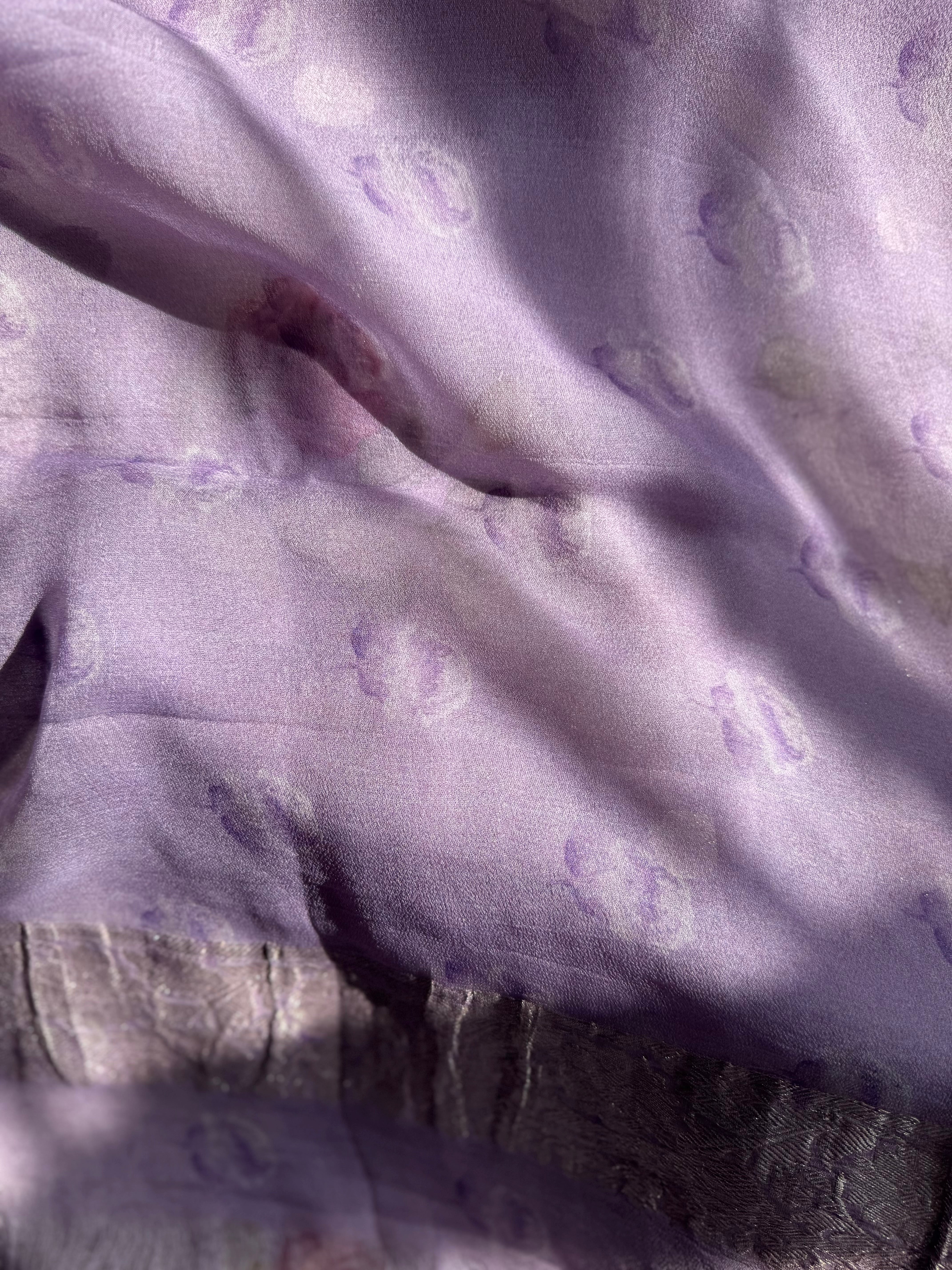 Pure Floral Khaddi Georgette - Image 10