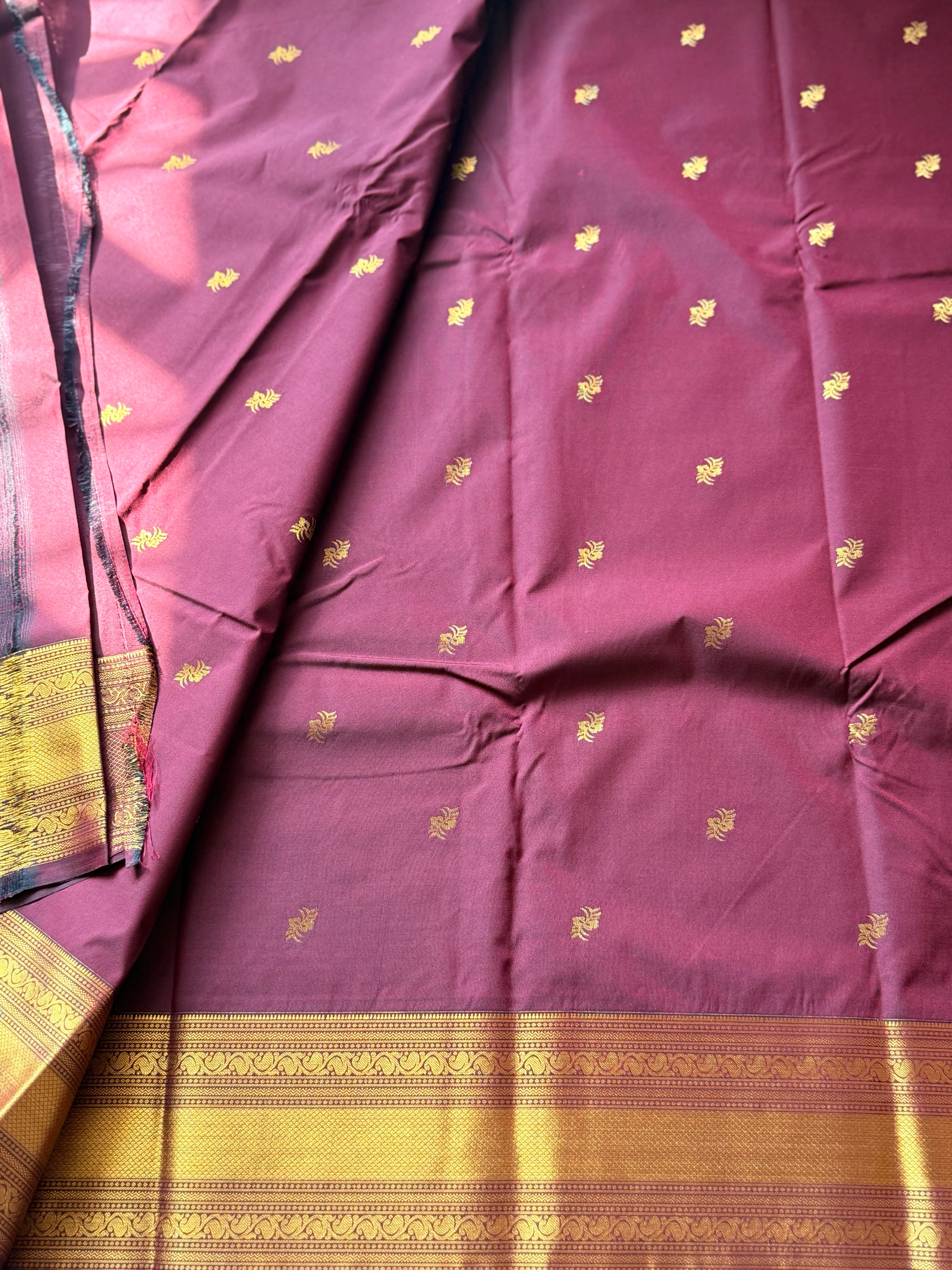 Semi Kanchi Silk Saree - Image 3