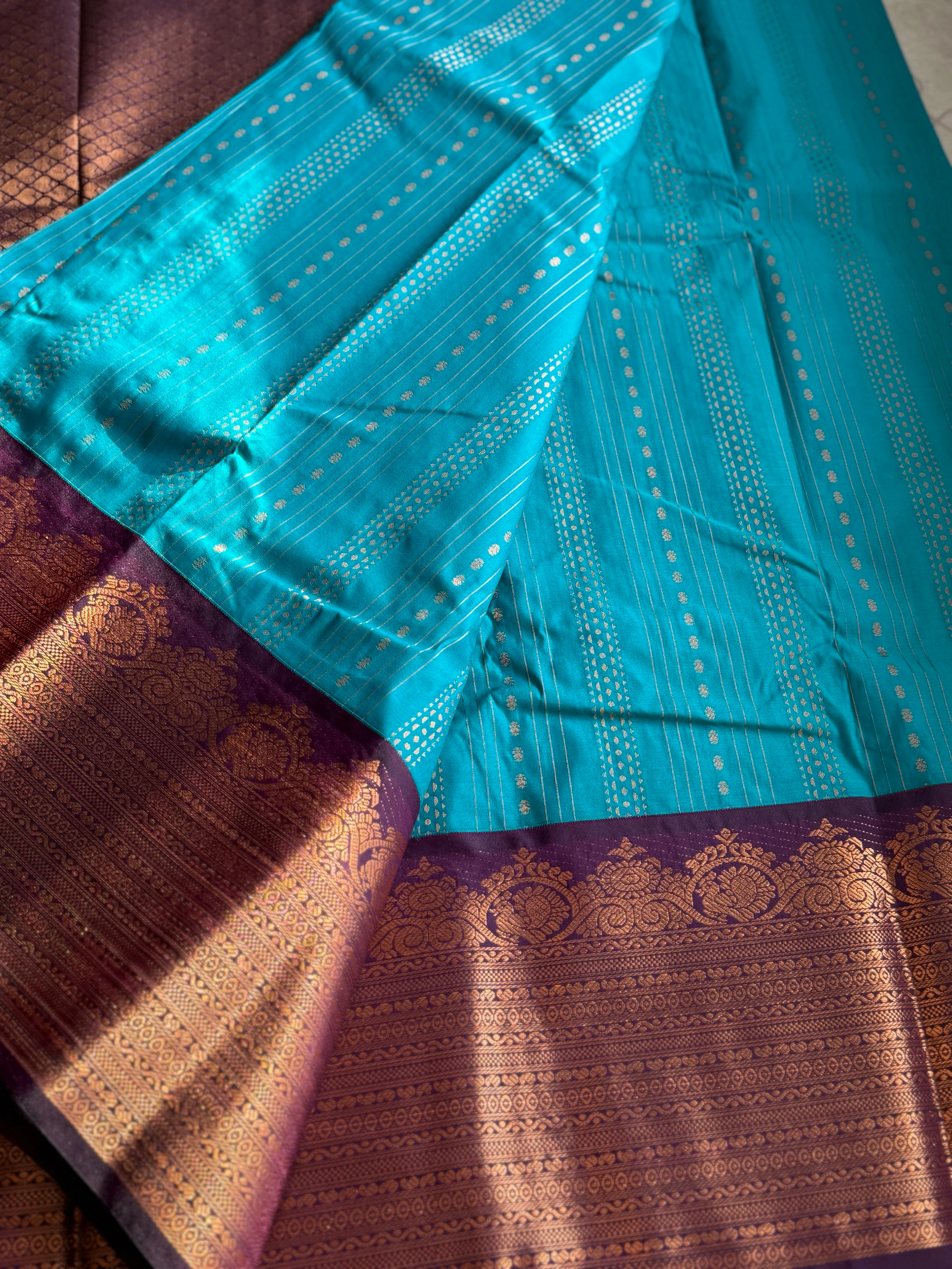 Semi Kanchi Silk Saree - Image 2