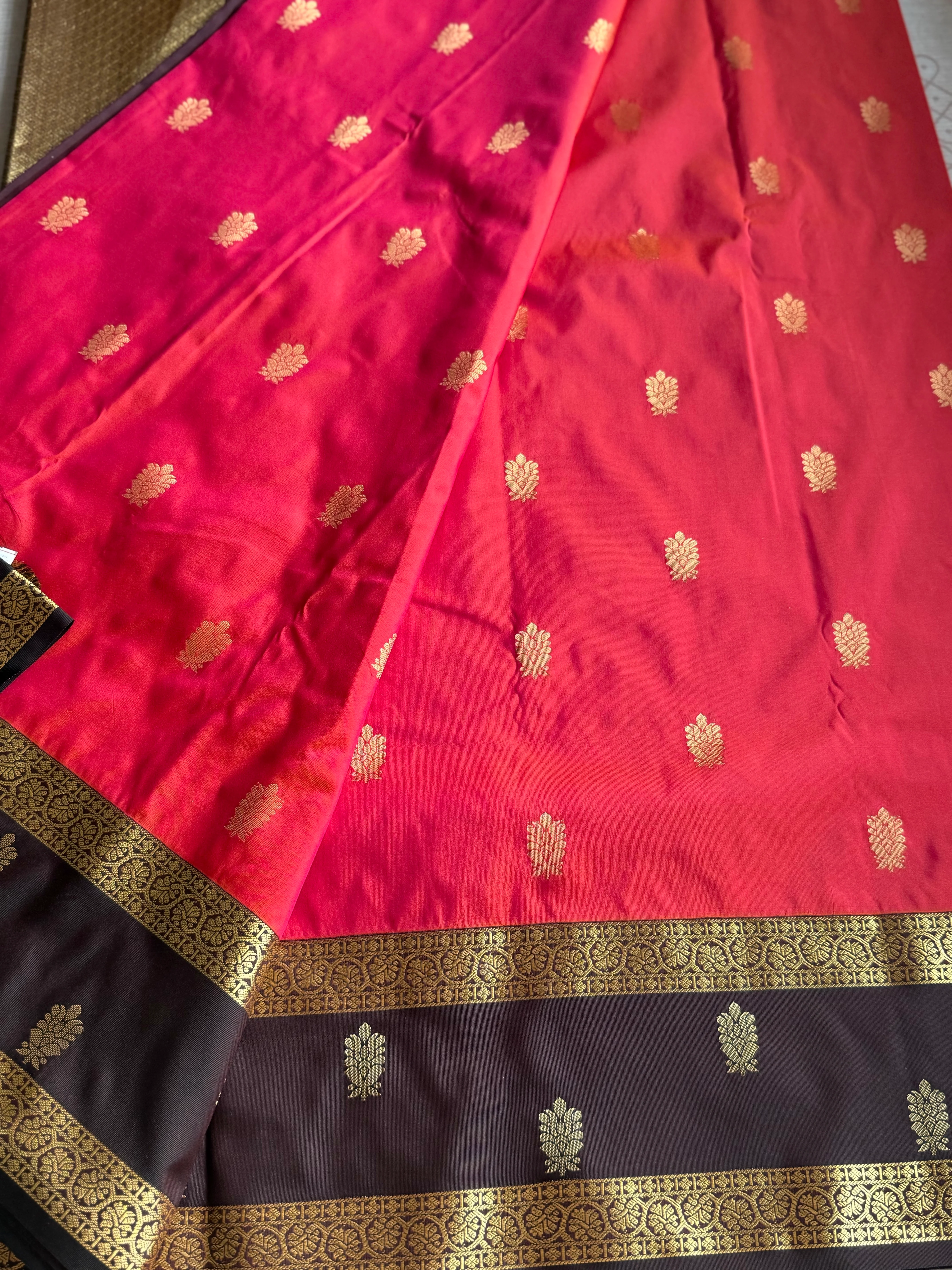 Semi Kanchi Silk Saree - Image 3