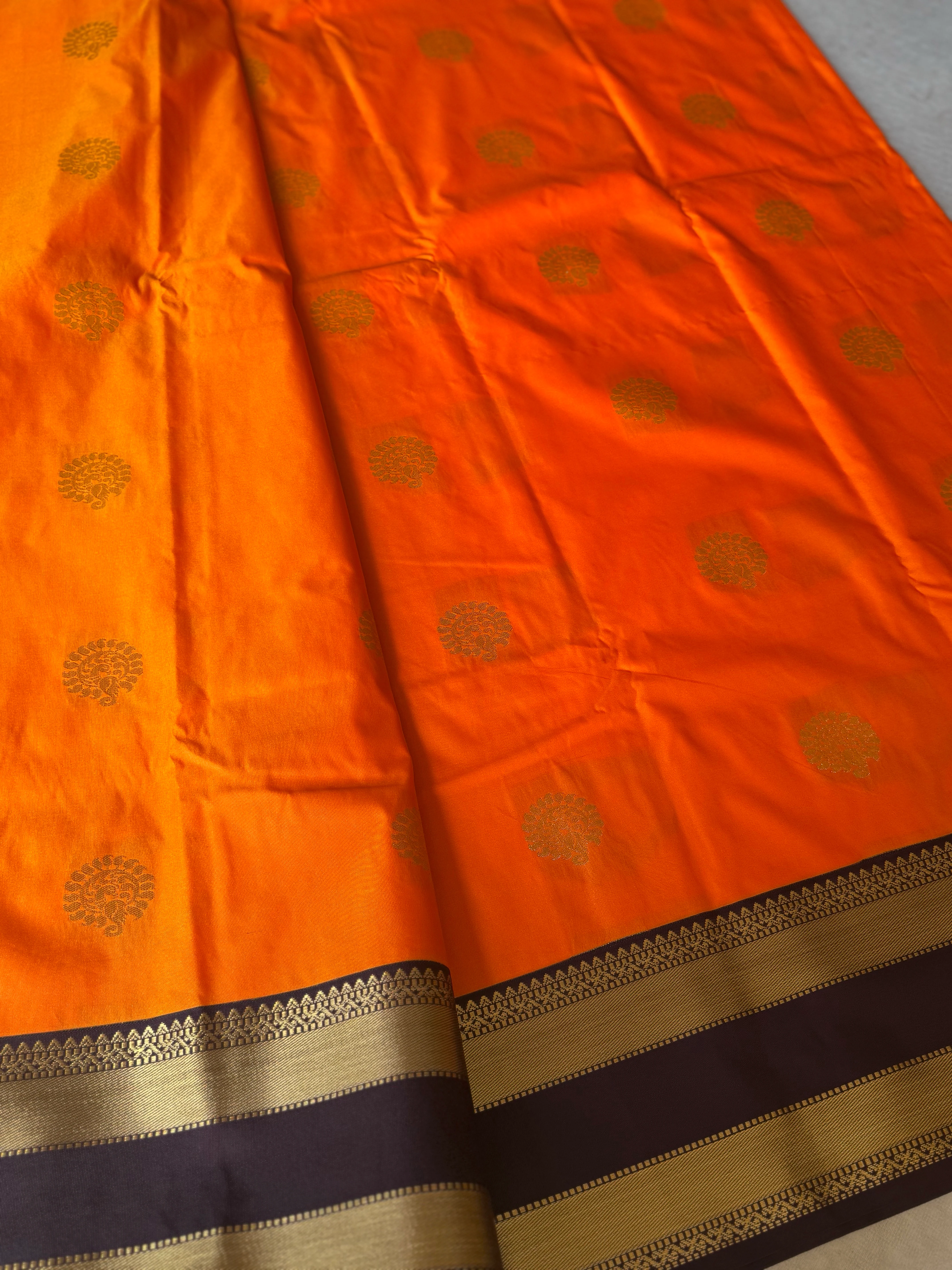 Semi Kanchi Silk Saree - Image 3