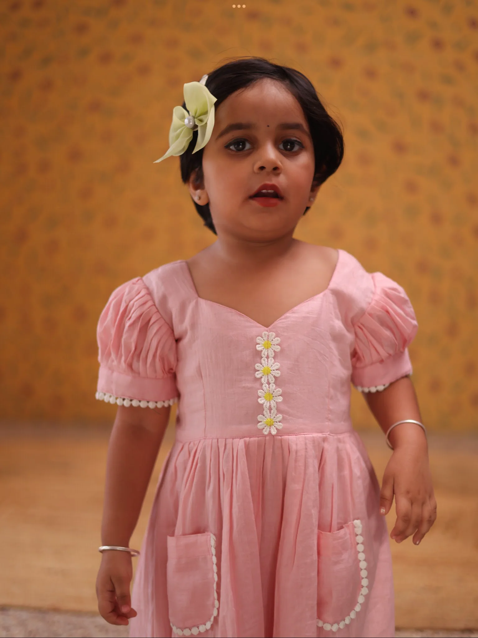 Soft Cotton Kids Frock (Gulabi Collection) - Express