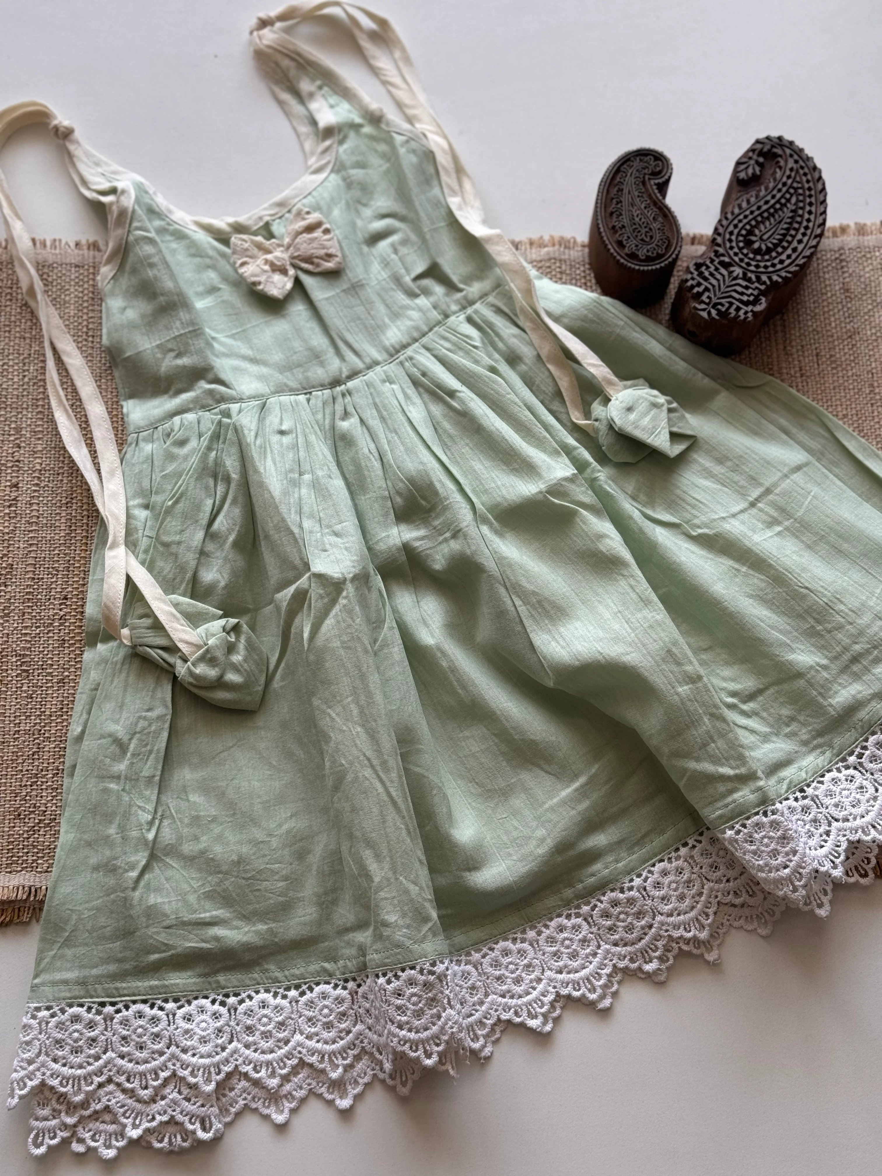 Soft Cotton Kids Frock (Gulabi Collection) -EXPRESS - Image 2