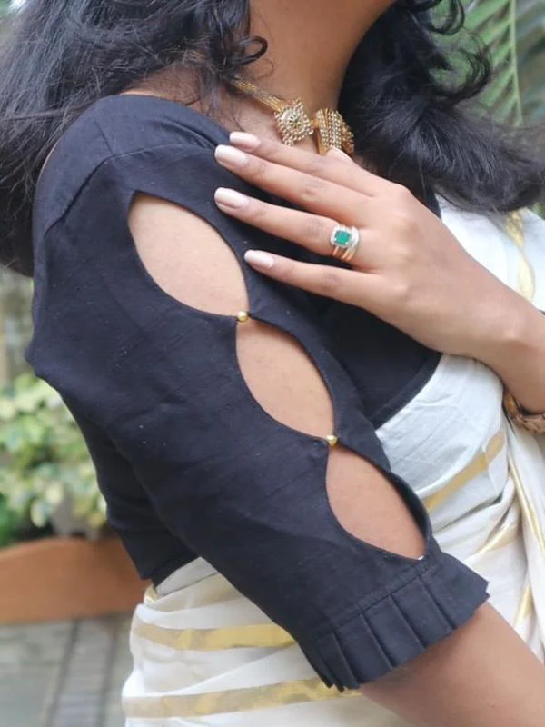 Taasha Onam Festive Collection - Black - Image 2