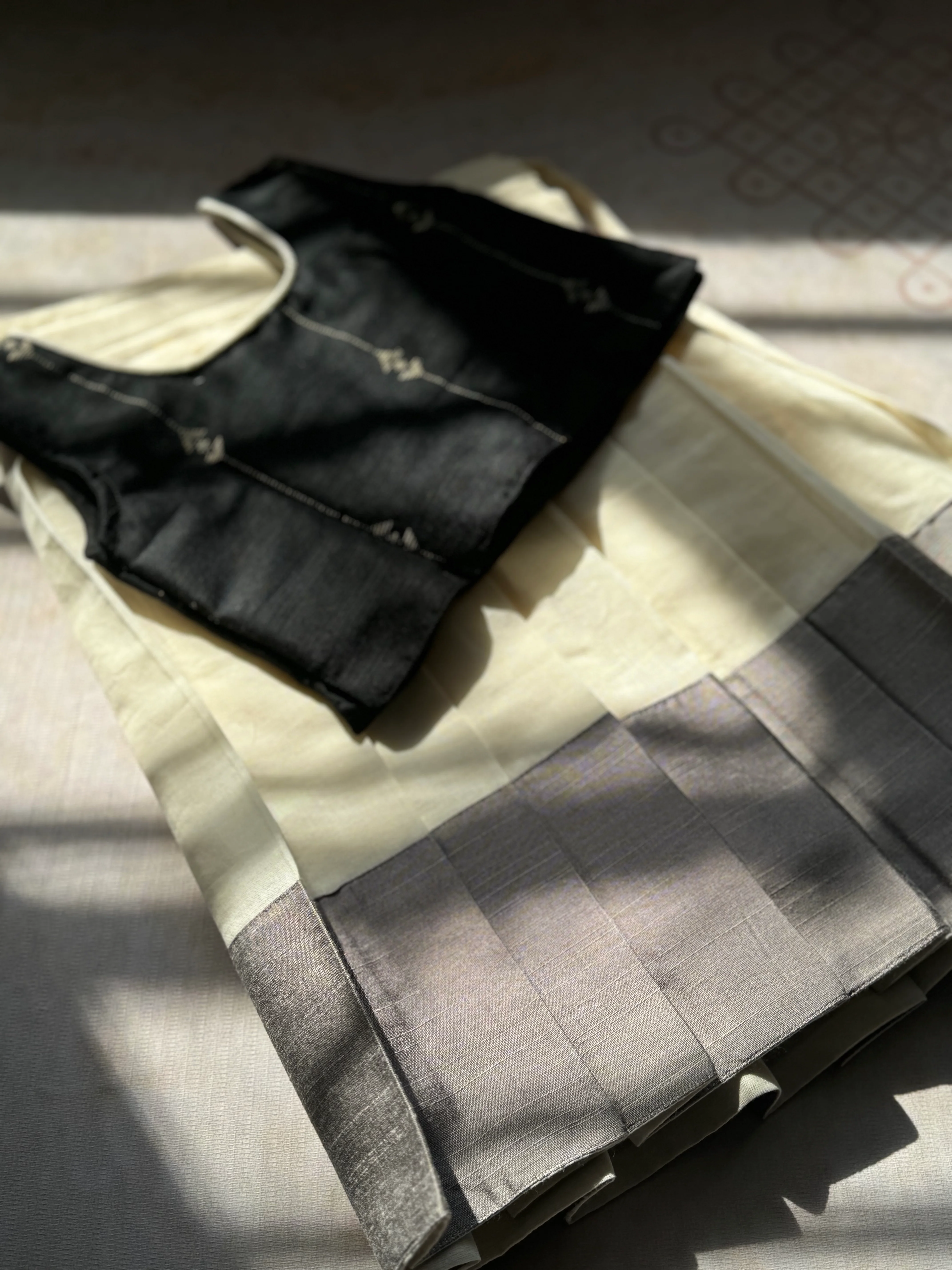 Vritti Crop top and skirt - Onam Edit - Image 3